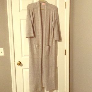 Light Grey Duster, Size Small